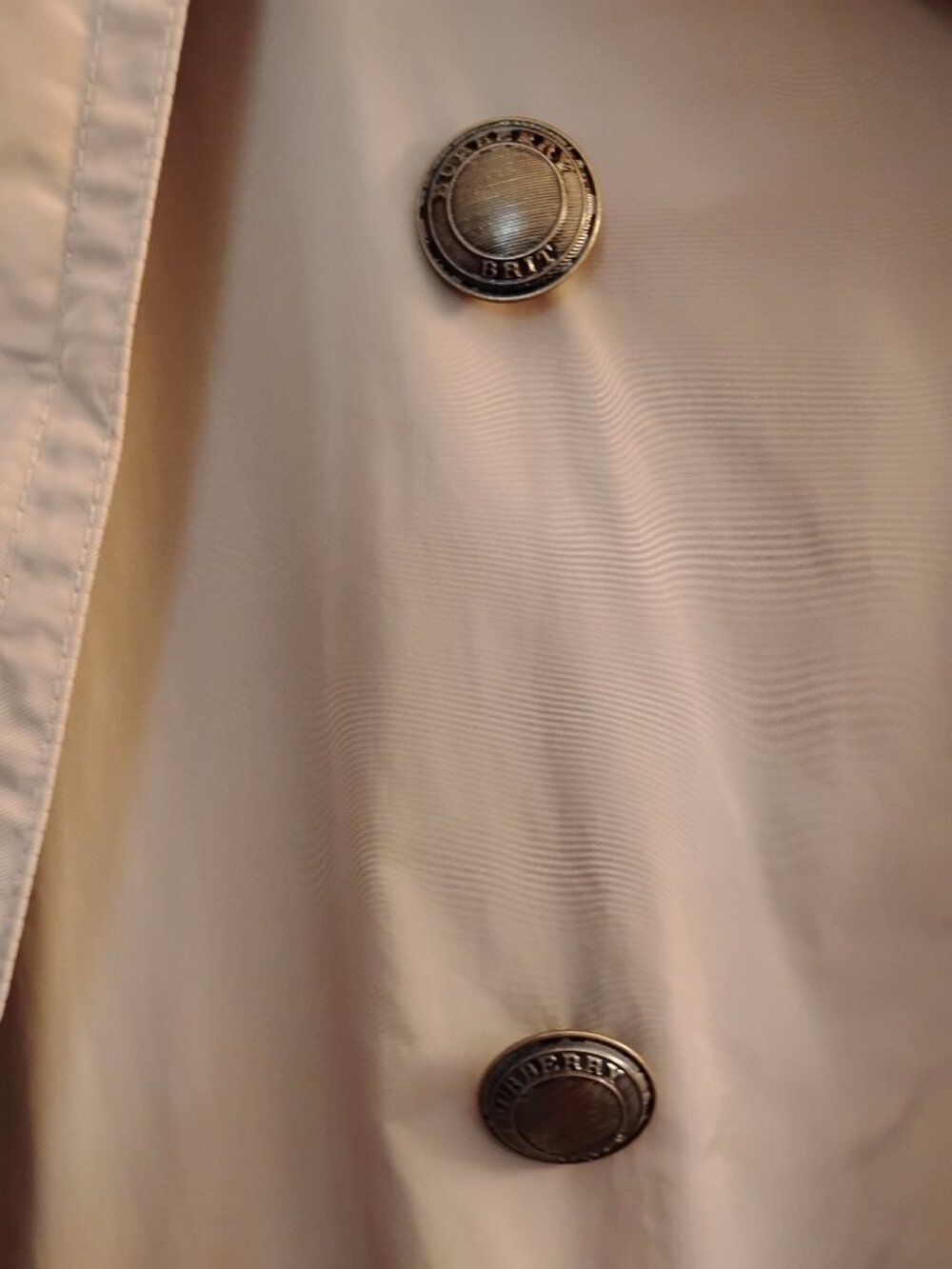 Burberry Brit Hooded Trench Coat 🧥 Nova Check Khaki - Picture 3 of 16